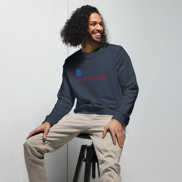 Stressed with Style - Men's Sweatshirt Ecofriendly!