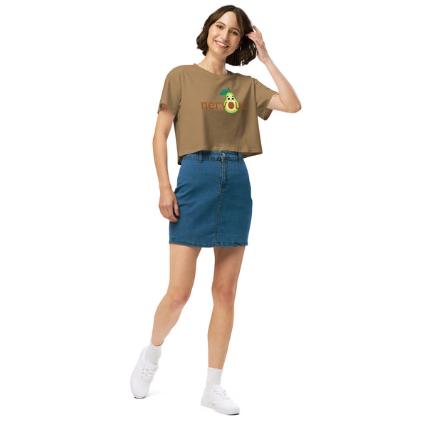 Nervous Nut- Casual Women’s Crop Top